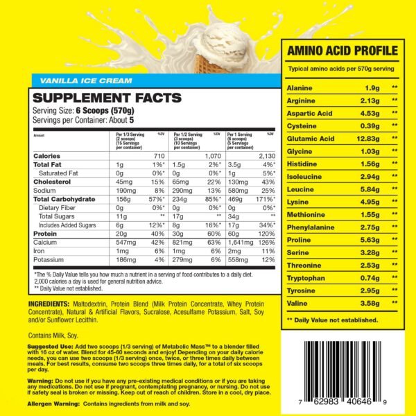 Metabolic Mass 6lbs - Image 3