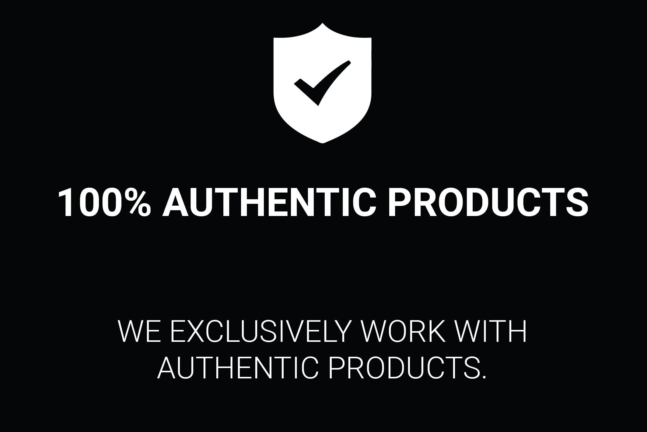 Authentic products