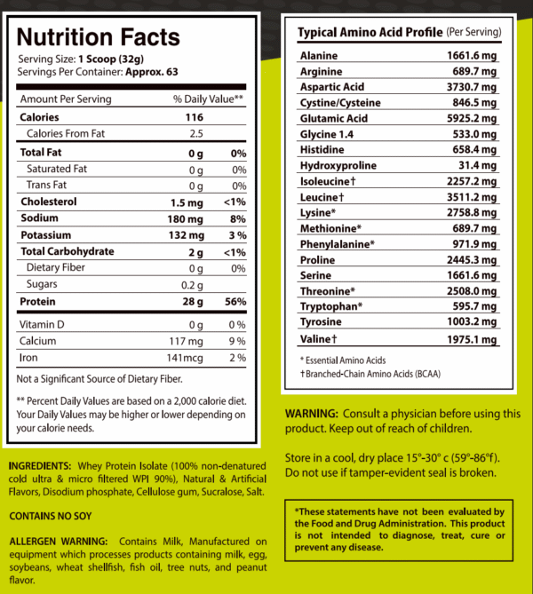 Isofuzion 4.4 lb - Image 2