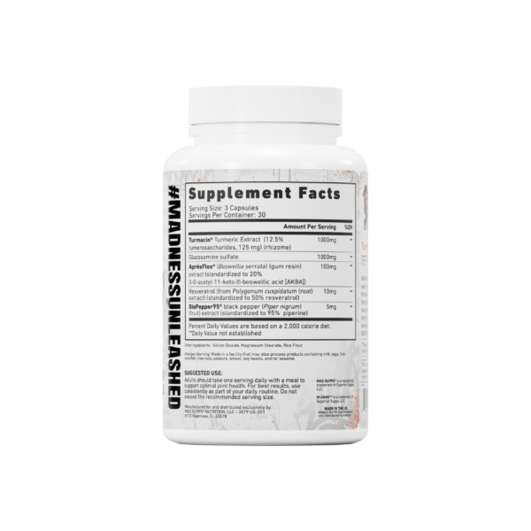 M-FLEX joint support supplement bottle - Superior Supps Lebanon